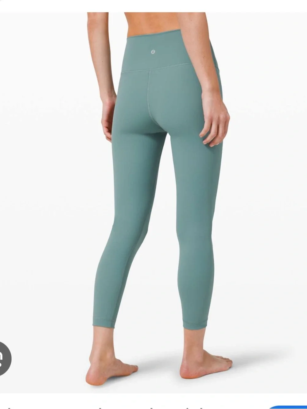 Lululemon Tidewater Teal wunder under